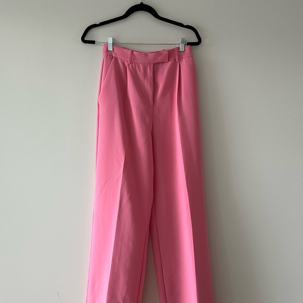 Zara Vibrant Pink Women's Trousers